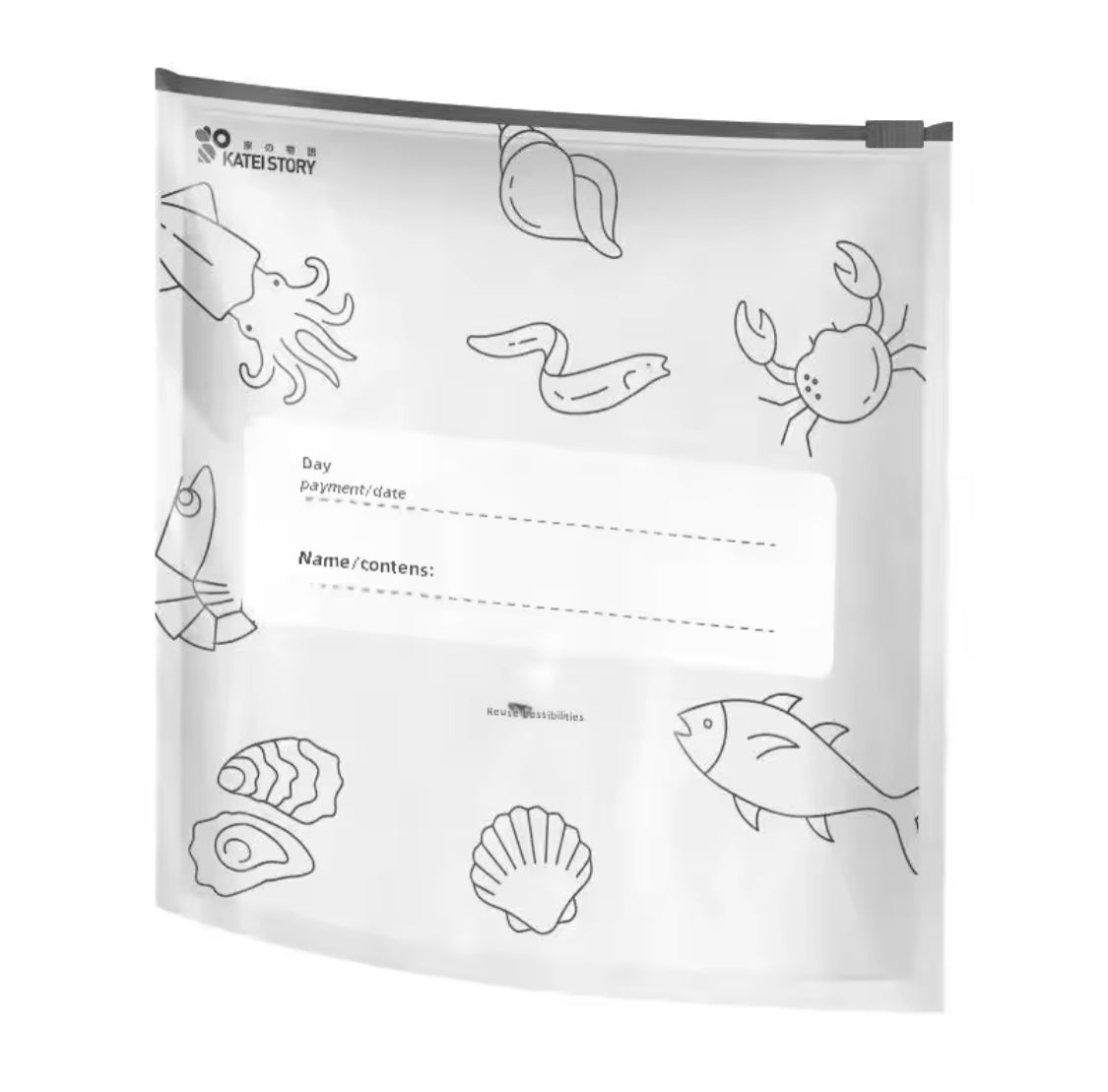 Pack Of 10 Aluminium Foil Preservation Bag, Anti-Bacterial Self Sealing Bag, Household Freshness Maintaining Bag Pack Of 10 Aluminium Foil Preservation Bag, Anti-Bacterial Self Sealing Bag, Household Freshness Maintaining Bag